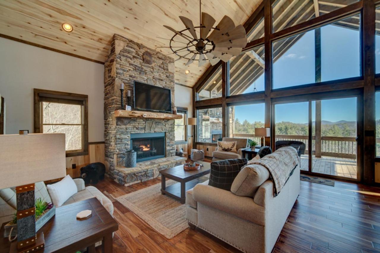 Bear Claw Cabin Blue Ridge Exterior photo